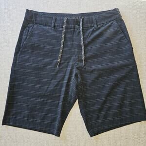 Mens Black Charcoal Hang Ten Summer Shorts Size 34